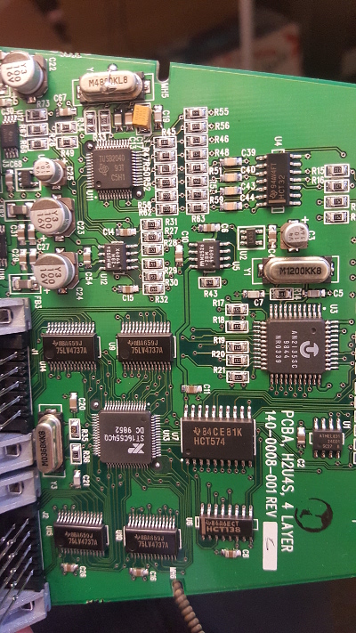 Entrega hub2U4S PCB top