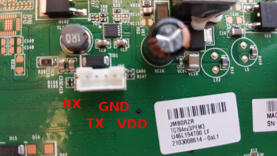 RX TX GND VDD