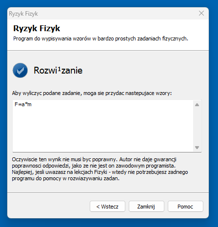 Solution screenshot